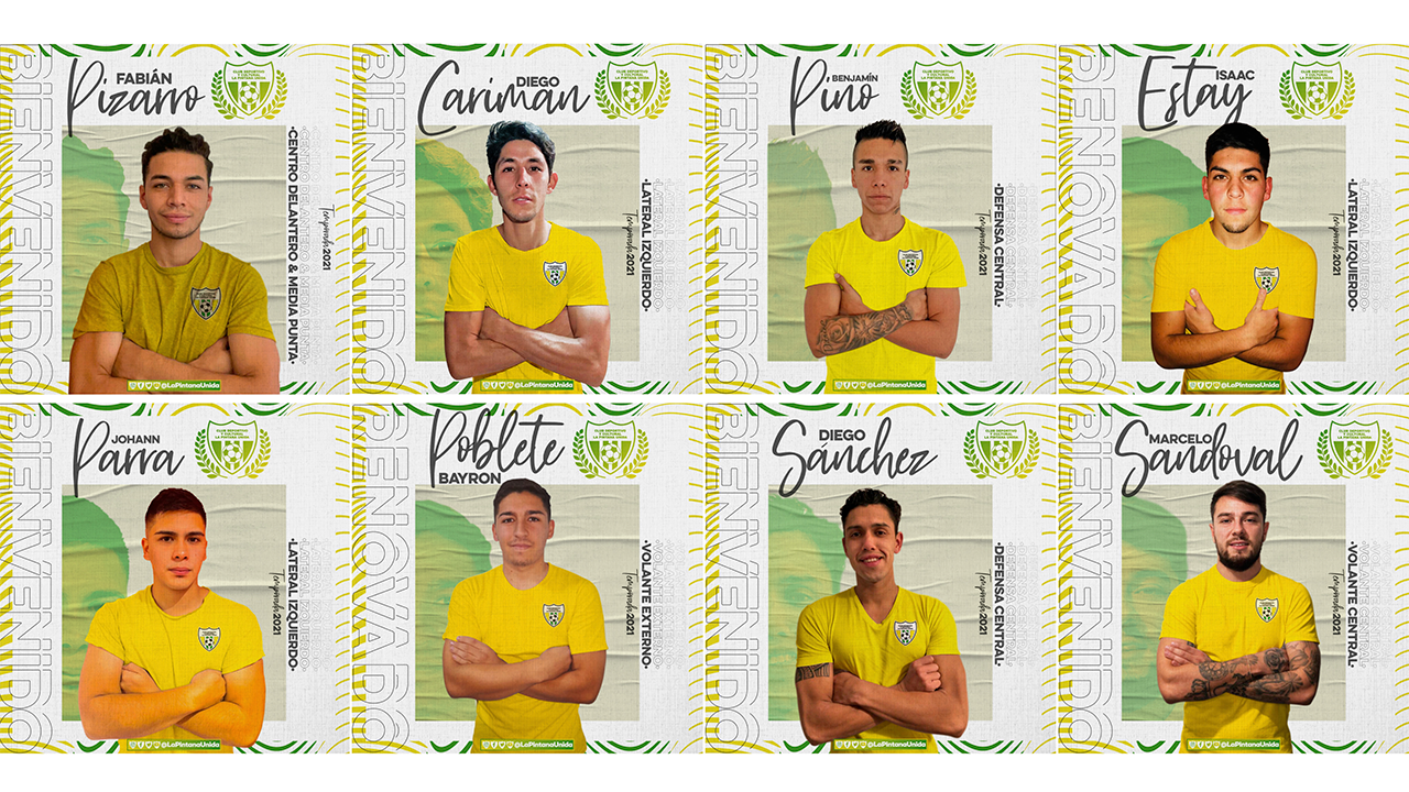 Los primeros confirmados de La Pintana Unida